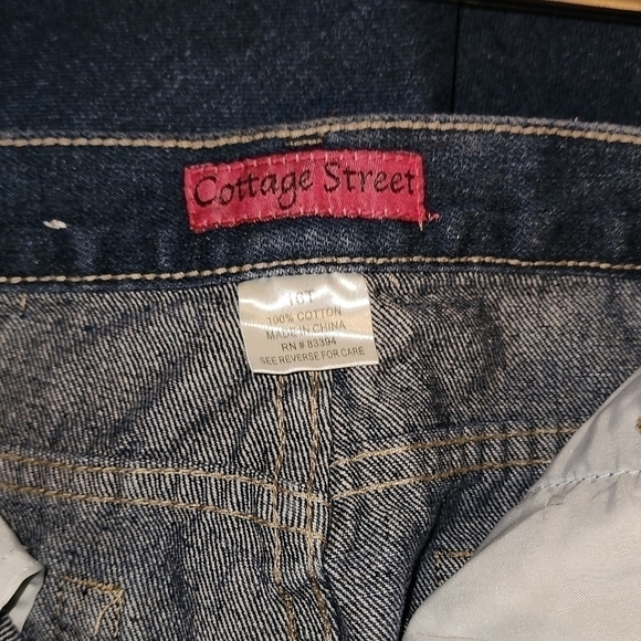 Cottage Street Woman's Jeans Size 16T - Picture 5 of 5